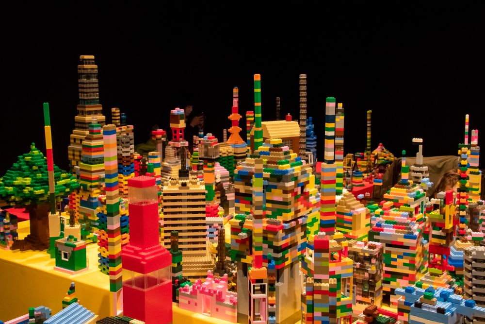 Building blocks in Minnesota Children's Museum