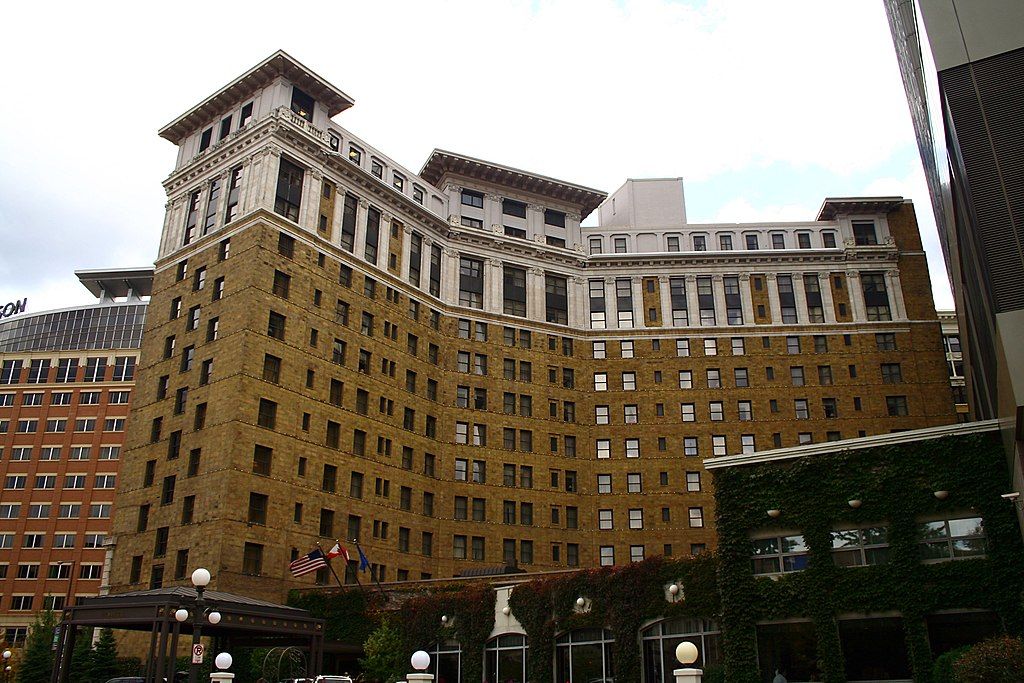 Exterior of The Saint Paul Hotel