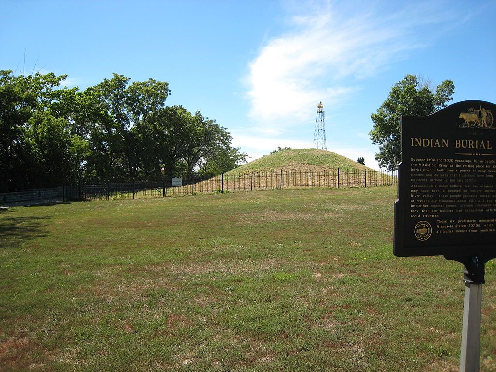 Landscape at Indian Mounds Regional Park