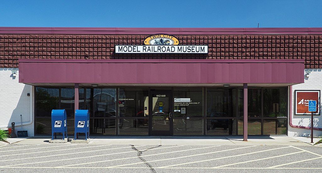 Exterior of Twin City Model Railroad Museum