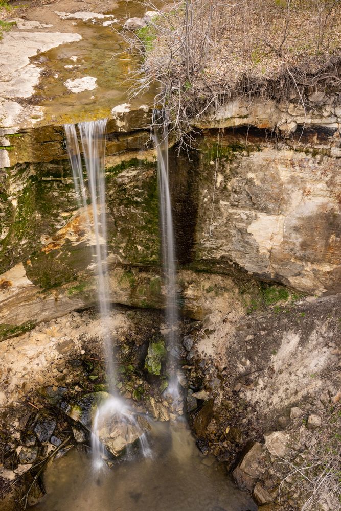 View of Minnemishinona Falls