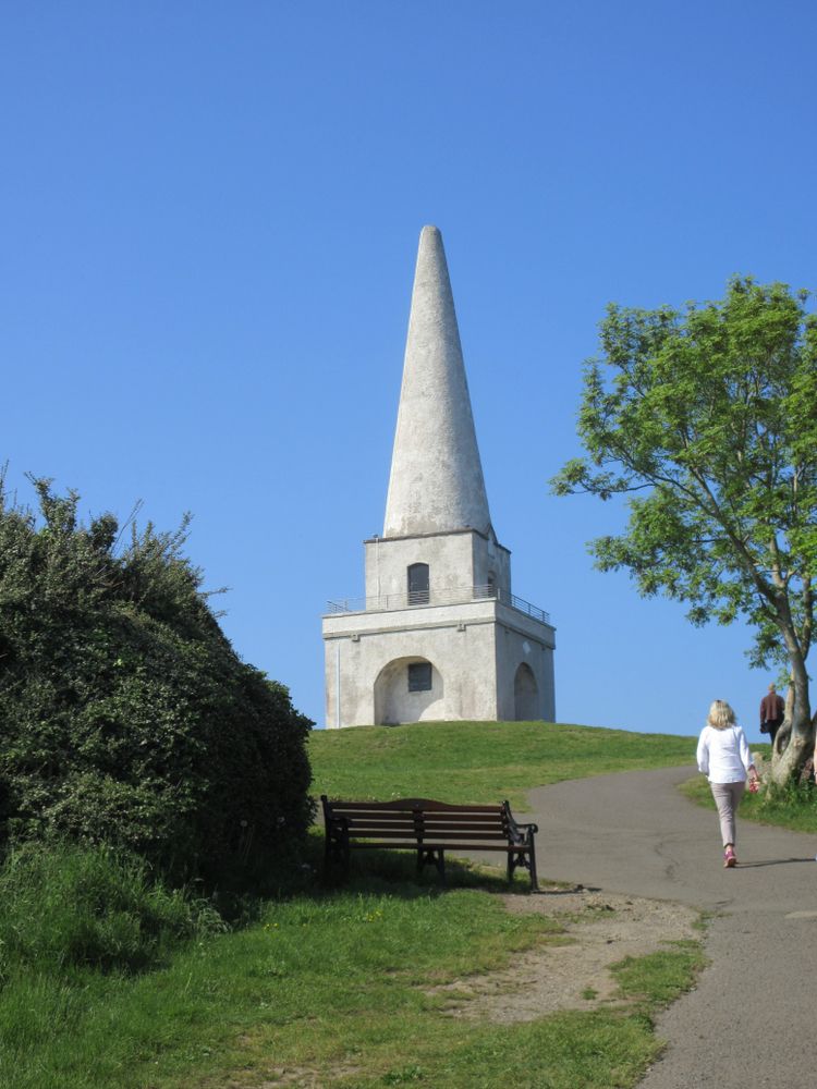 View of Obelisk in Killiney Hill Park