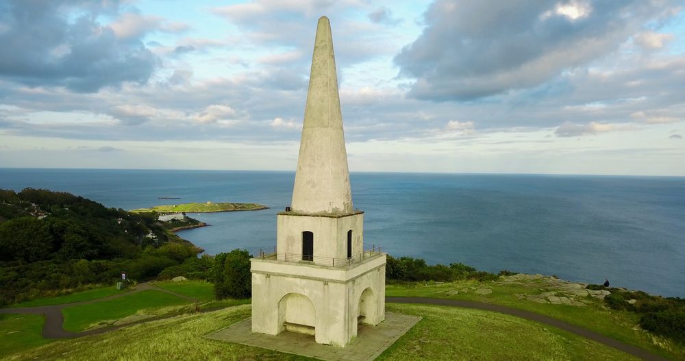 Aerial View of Killiney Hill Park
