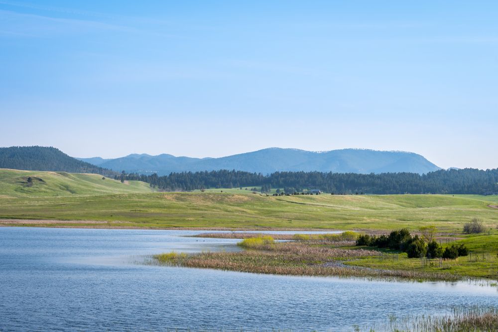 Landscape at Fort Meade Recreation area.