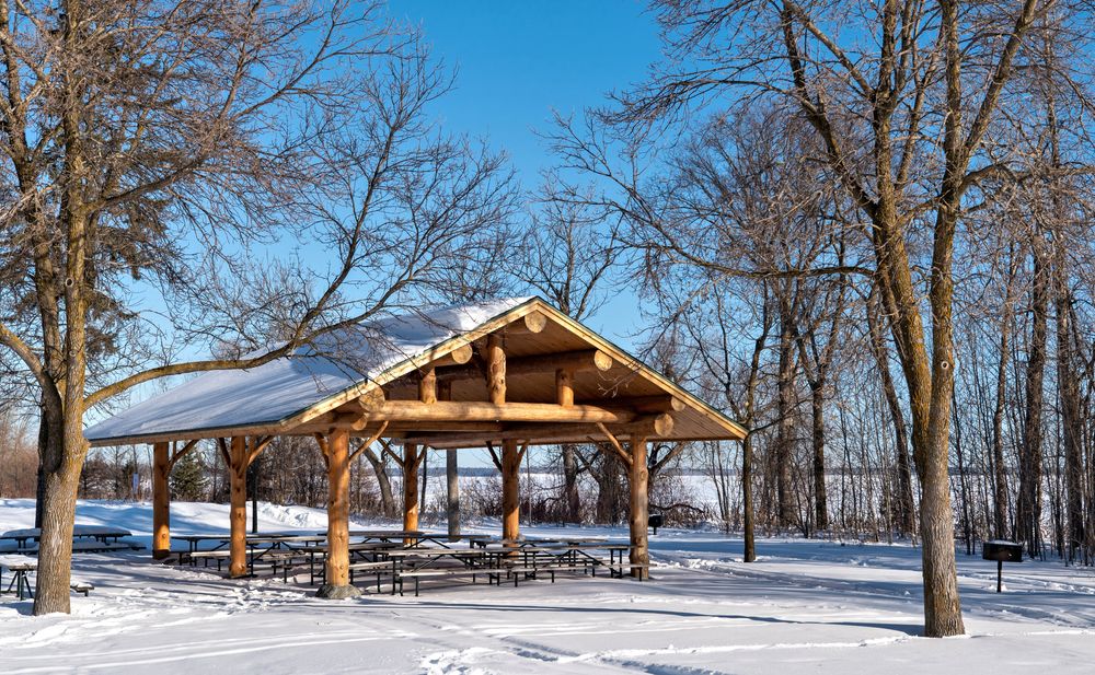 Picnic area at Cameron Park