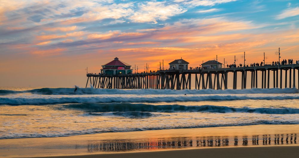 Pier at Huntington State Beach