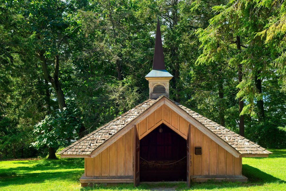 The ice house at Sunnyside
