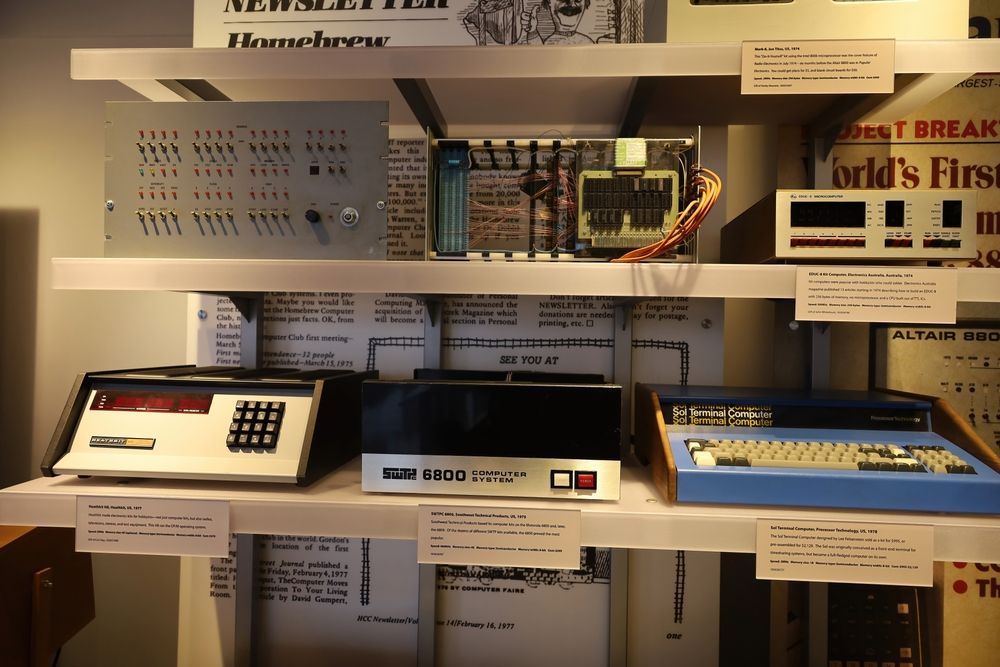 Exhibit in Computer History Museum