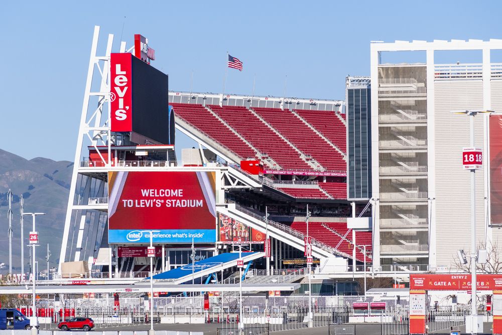 Exterior of Levi's Stadium