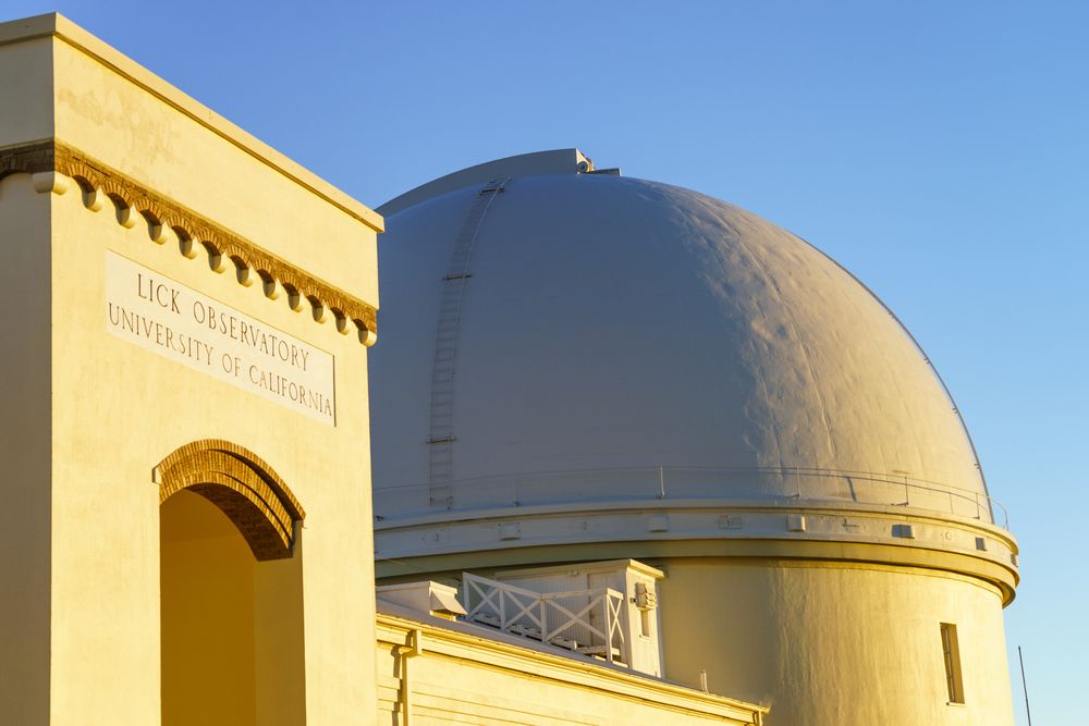 Exterior of Lick Observatory