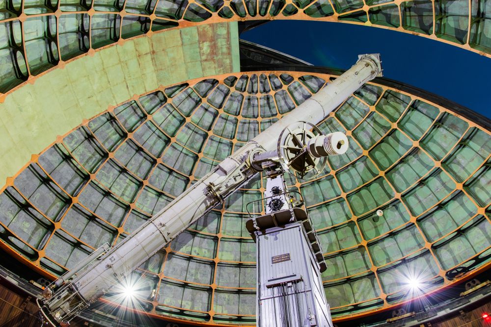 The shane telescope in Lick Observatory