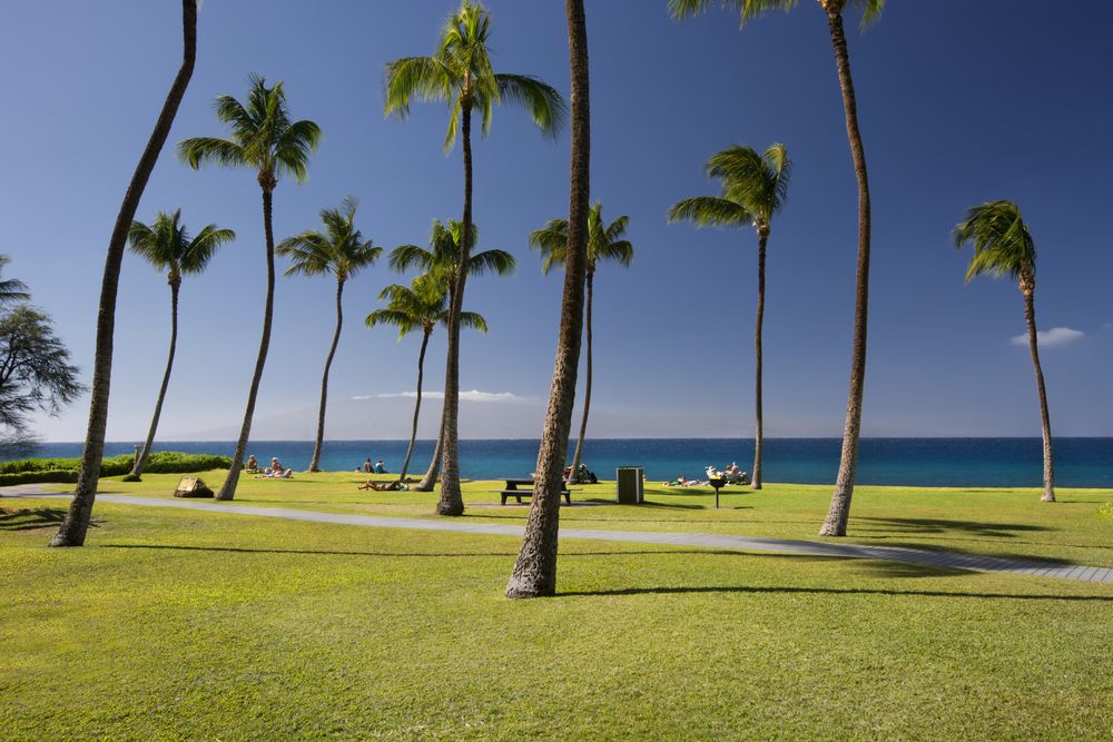 View of Kahekili Beach Park