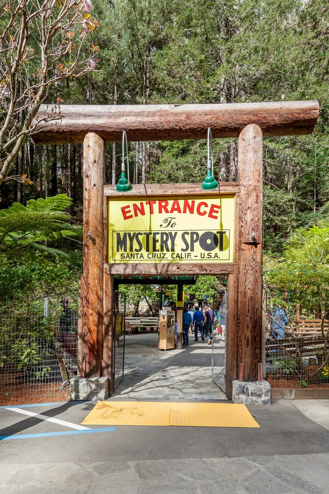 Entrance to The Mystery Spot