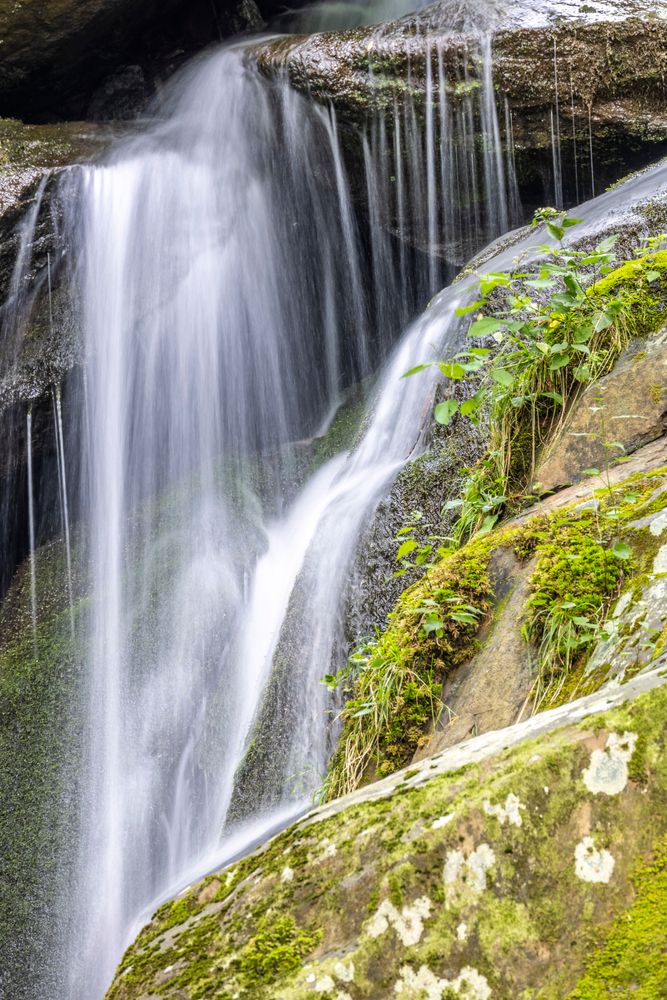 Close view of Dark Hollow Falls