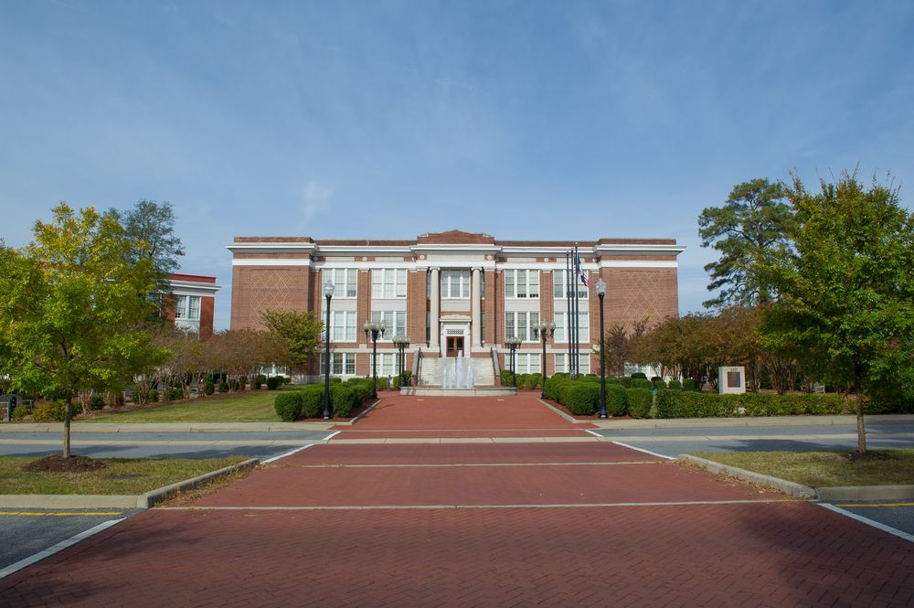 Exterior of Suffolk Center for Cultural Arts
