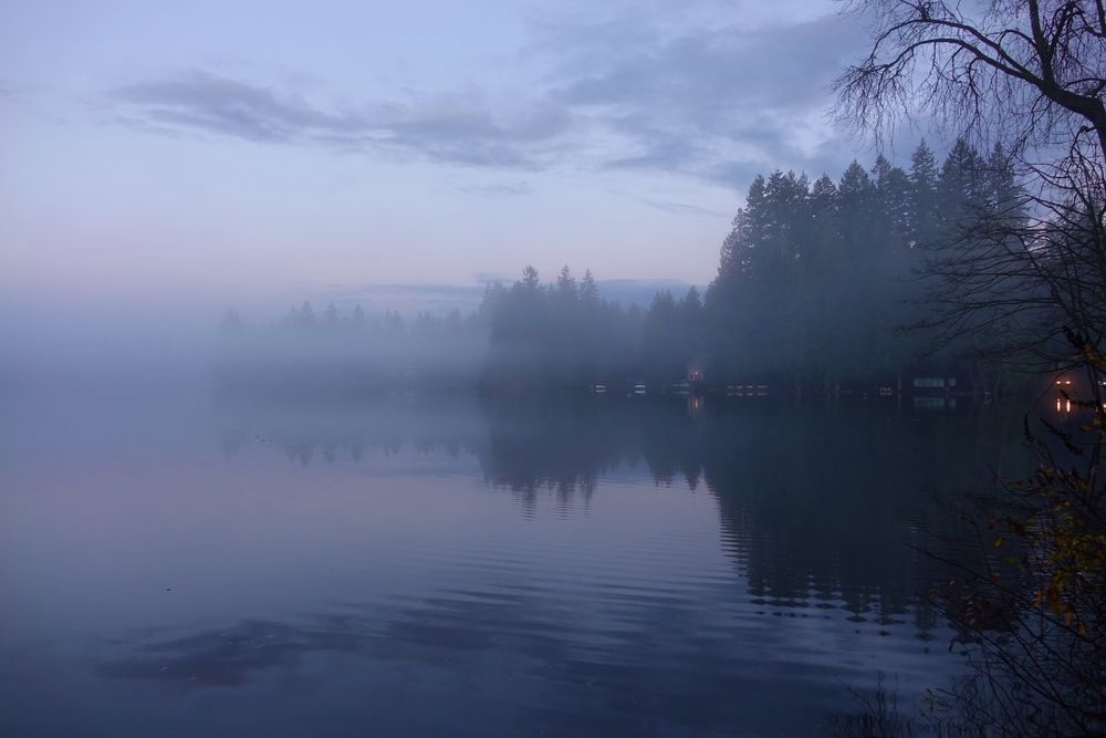The waters of Beaver Lake Park