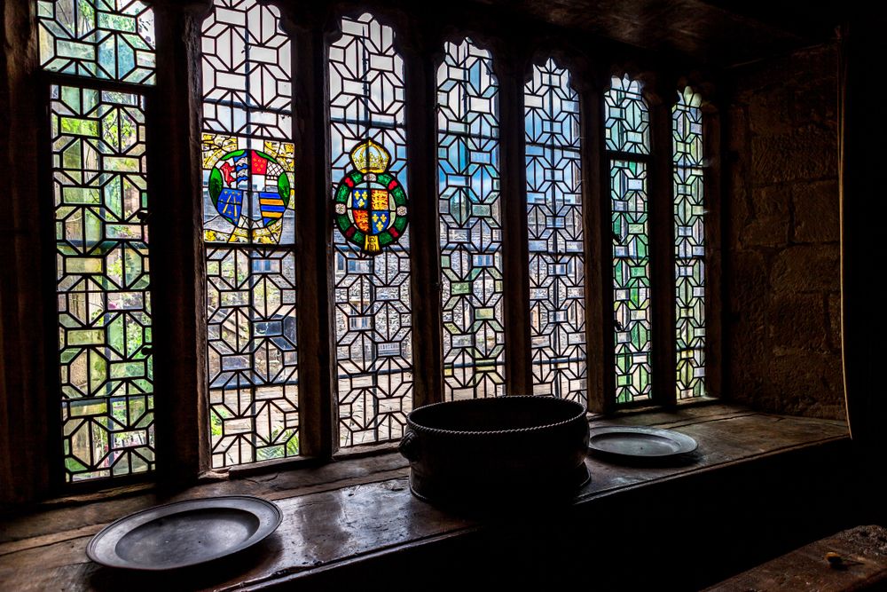 Interior of Haddon Hall