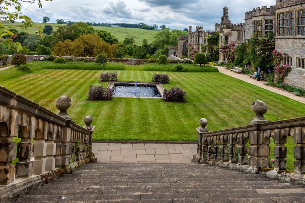 The grounds of Haddon Hall