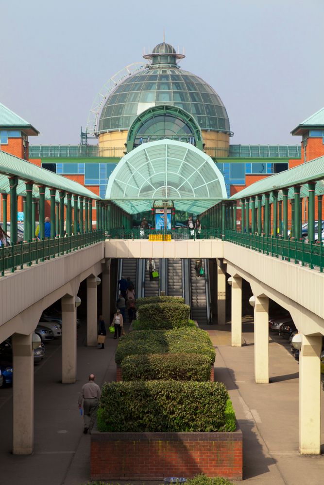 People in Meadowhall Shopping Centre