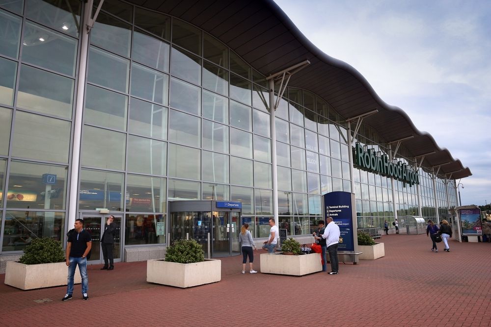 Exterior of Robin Hood Airport