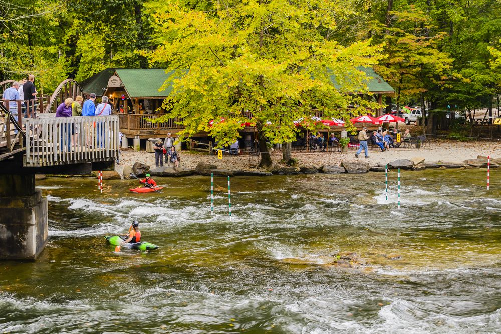 Daytime at Nantahala Outdoor Center