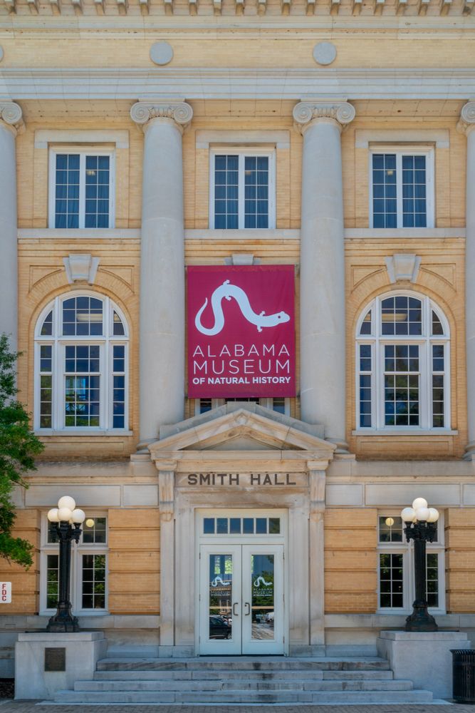Exterior of the Alabama Museum of Natural History