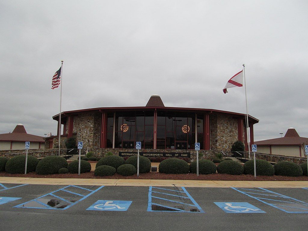 Exterior of the International Motorsports Hall of Fame