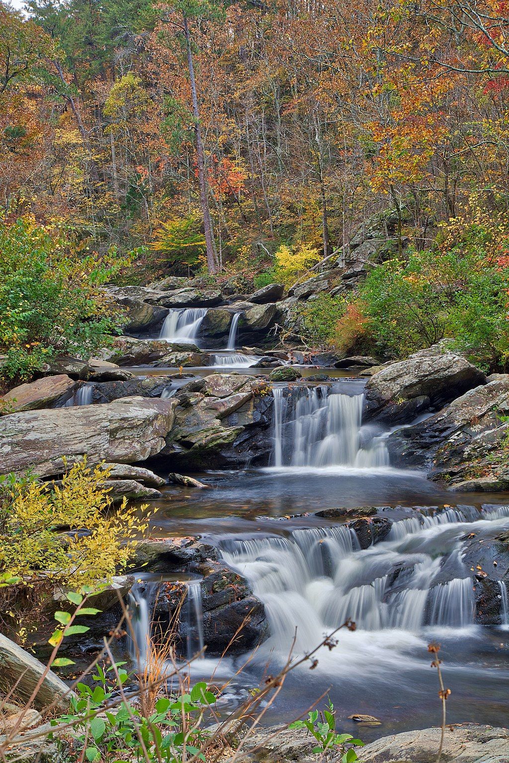Waterfall at Talladega National Forest