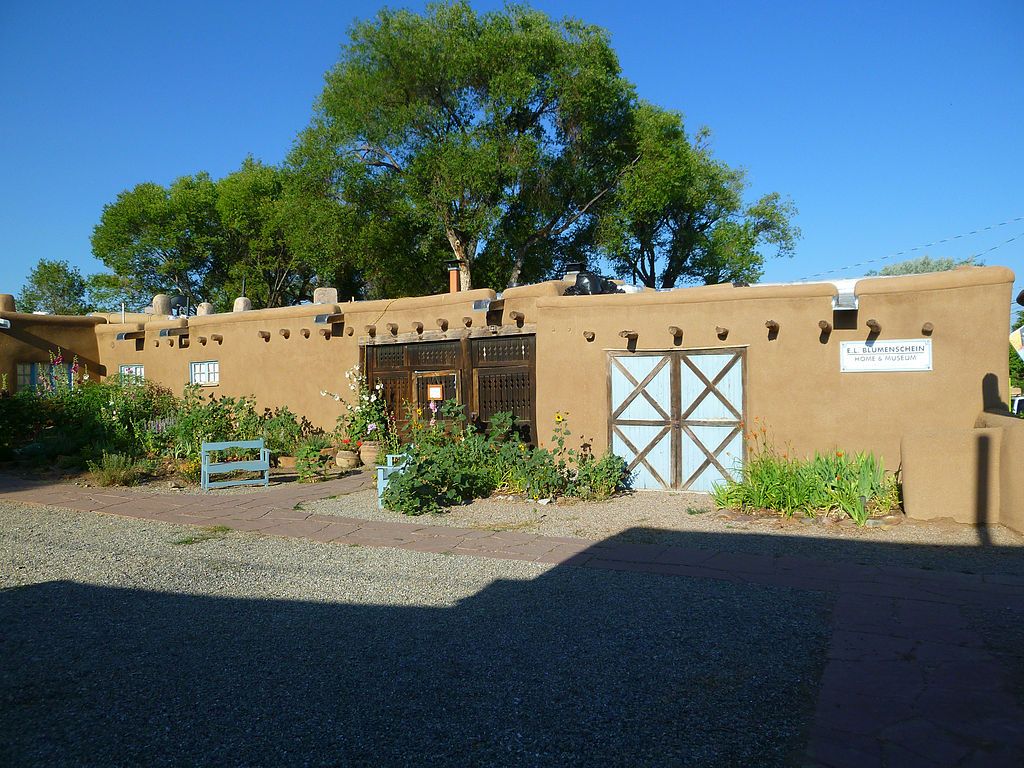 Exterior of Ernest Blumenschein House