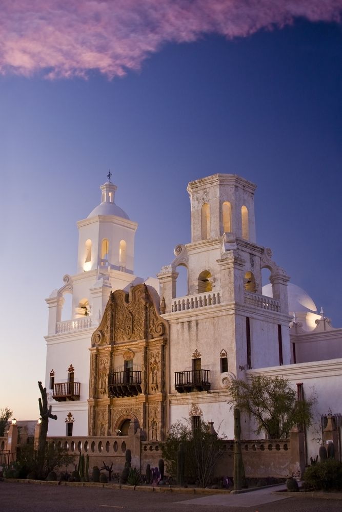 Exterior of San Xavier Del Bac Mission