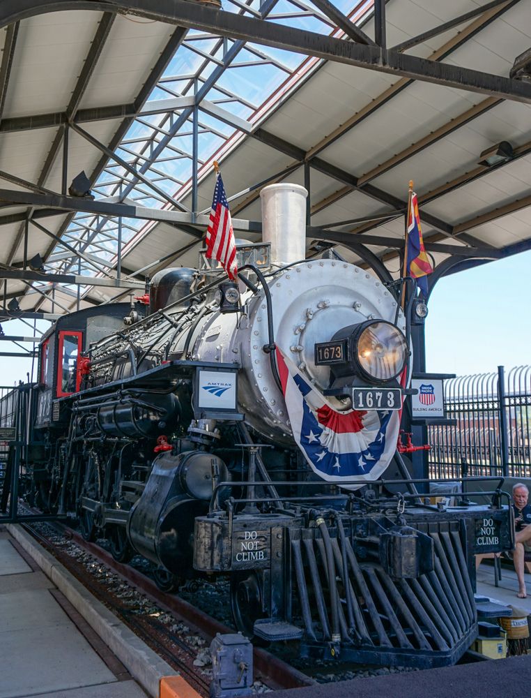 A train at Southern Arizona Transportation Museum