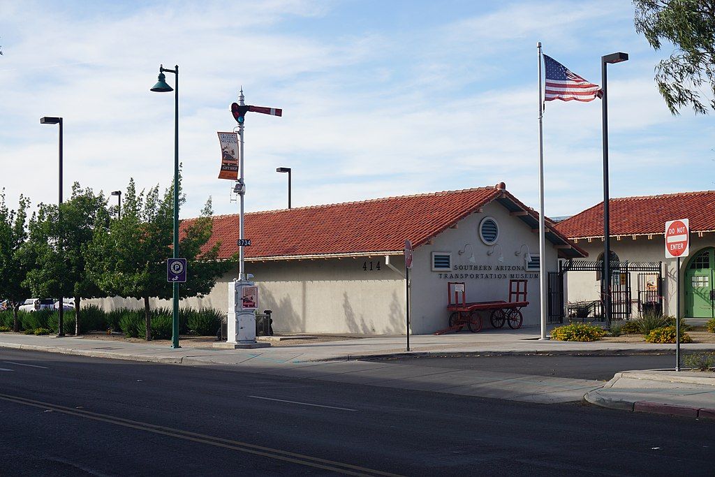 Exterior of Southern Arizona Transportation Museum