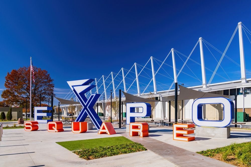 Signage of Expo Square