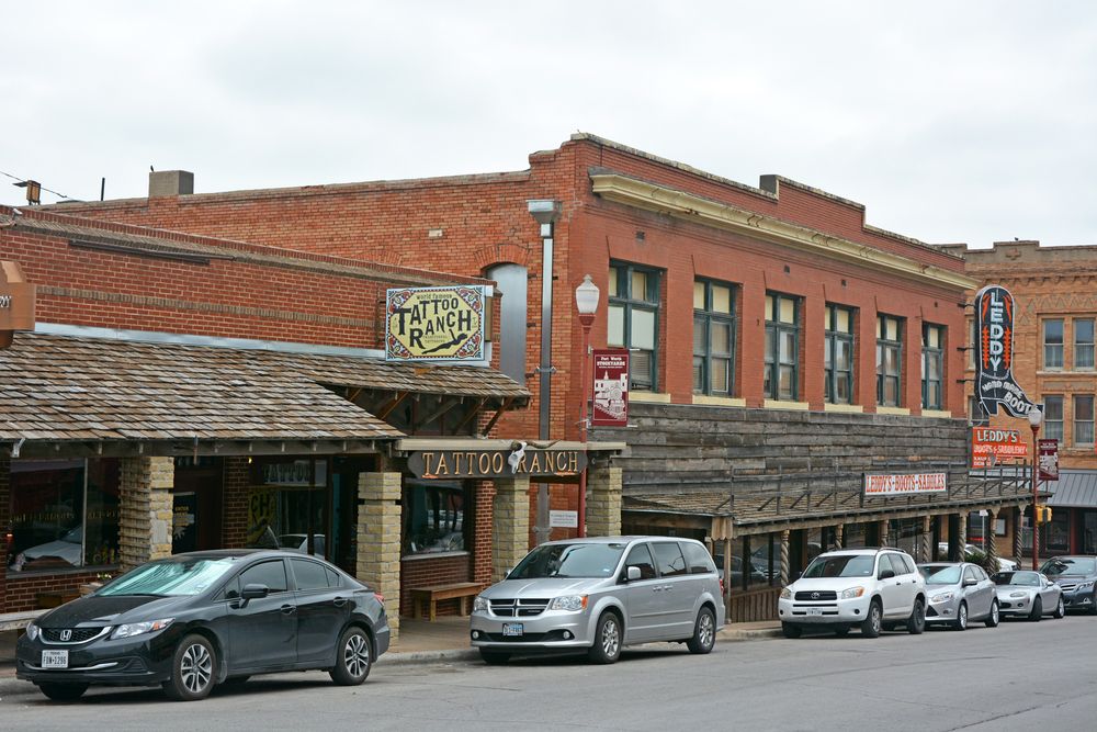 Buildings at Fort Worth Stockyards National Historic District