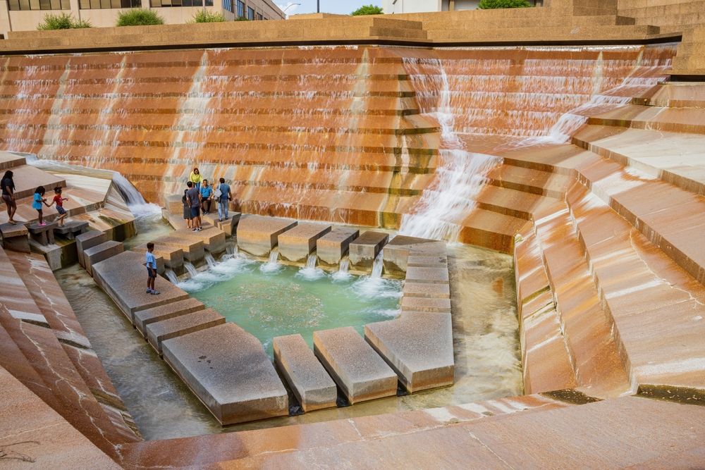 Cascades of Fort Worth Water Gardens