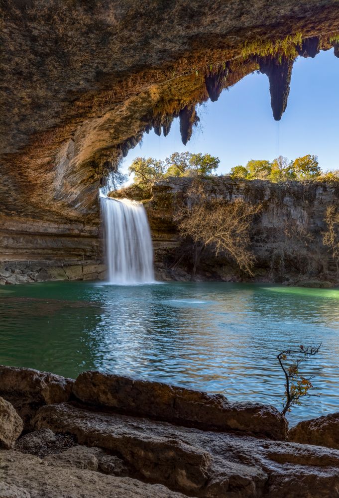Waterfall at Hamilton Pool Preserve