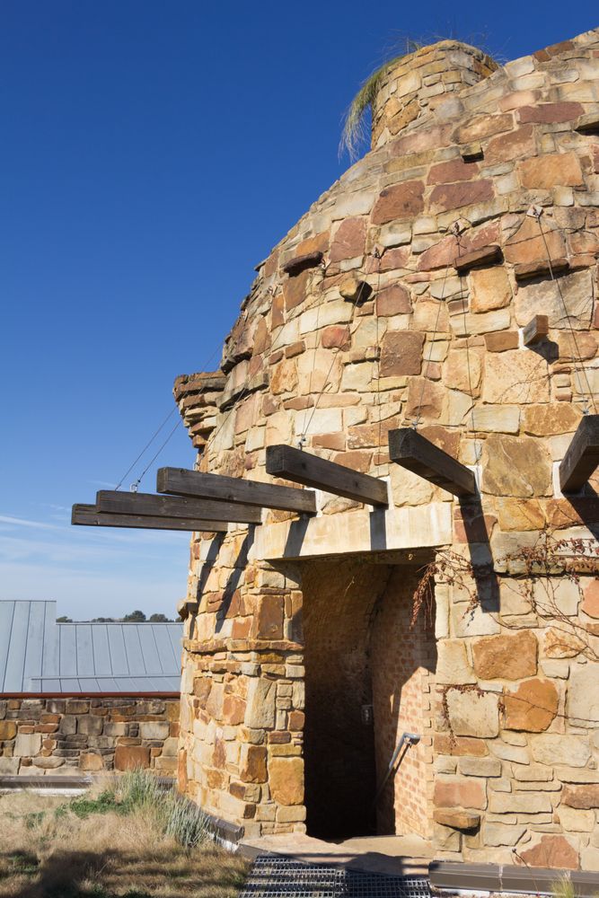 A tower at Lady Bird Johnson Wildflower Center