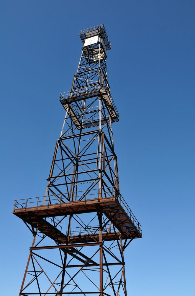Centennial Derrick at Route 66 Historical Village