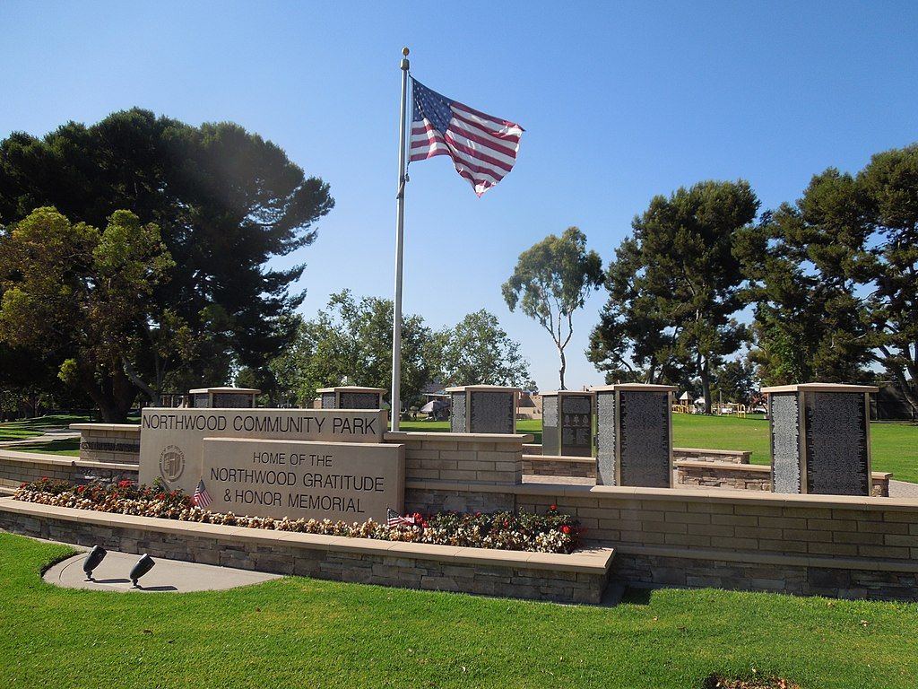 Welcome sign of Northwood Gratitude and Honor Memorial