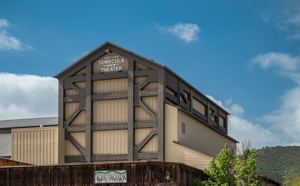 Exterior of Old Town Temecula Community Theater
