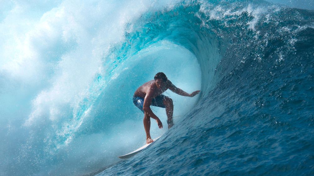 Teahupo'o in Tahiti