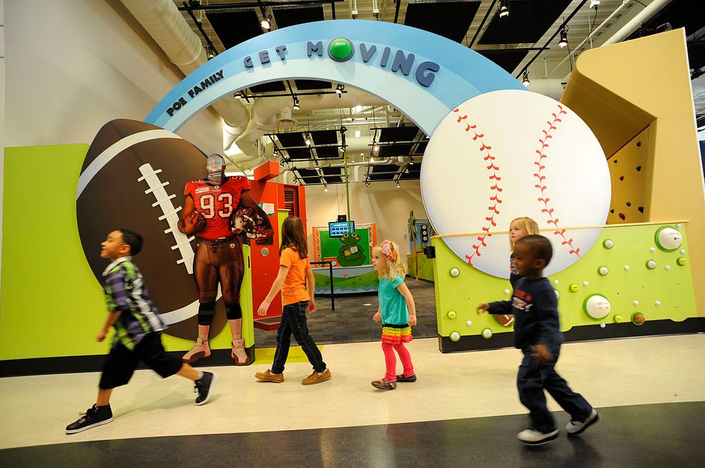 Children playing in Glazer Children's Museum