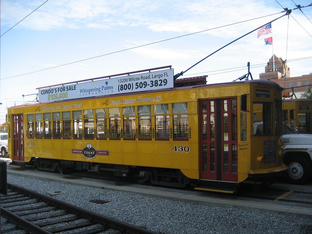 Exterior of a TECO Streetcar