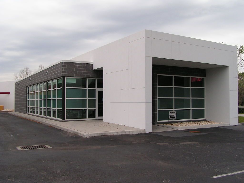 Exterior of the Tampa Bay Automobile Museum