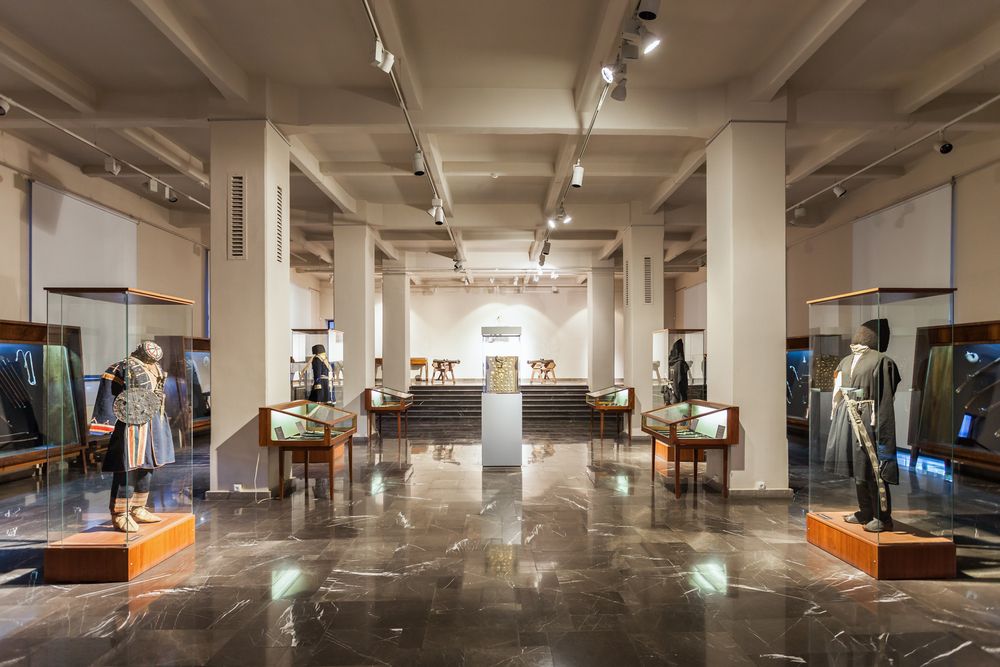 Interior of Georgian National Museum