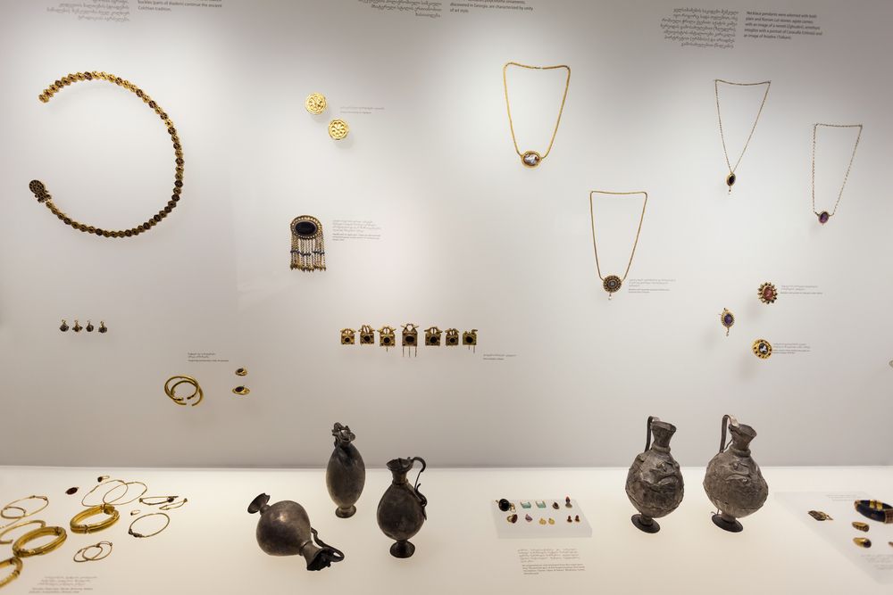 An exhibit in Georgian National Museum