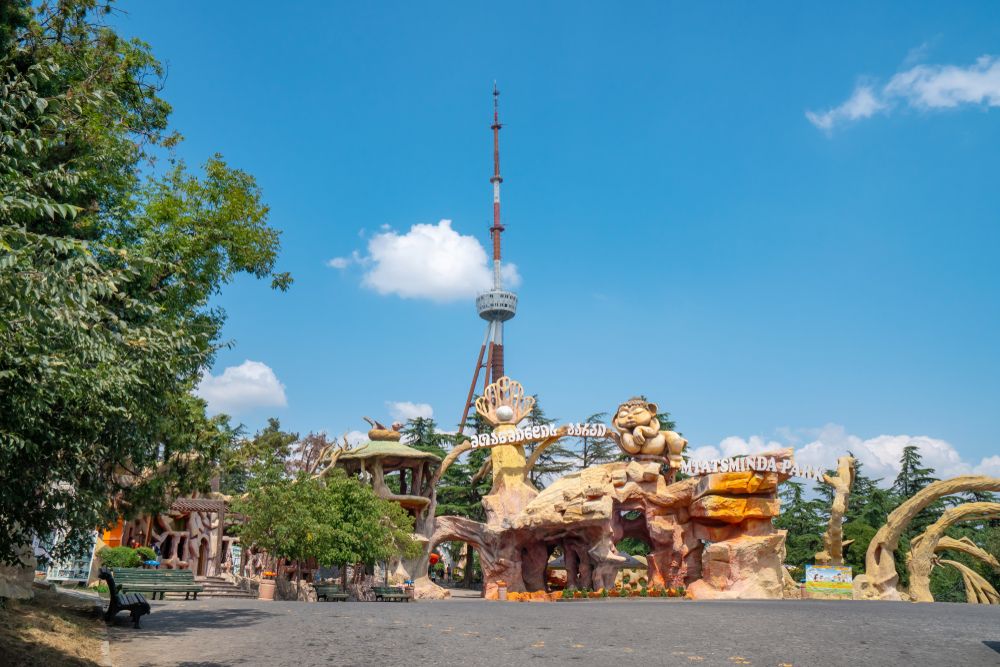 Entrance of Mtatsminda Park