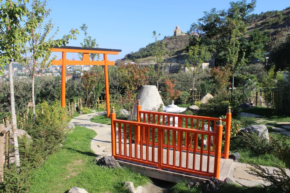 Japanese area of National Botanical Gardens