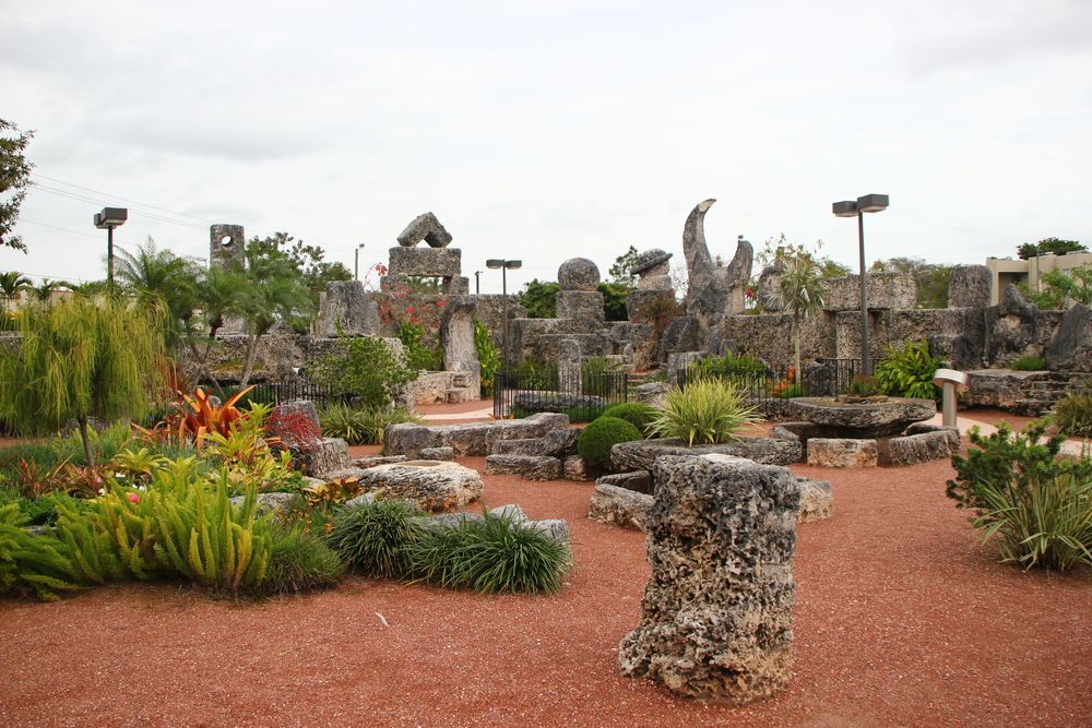 The grounds of Coral Castle