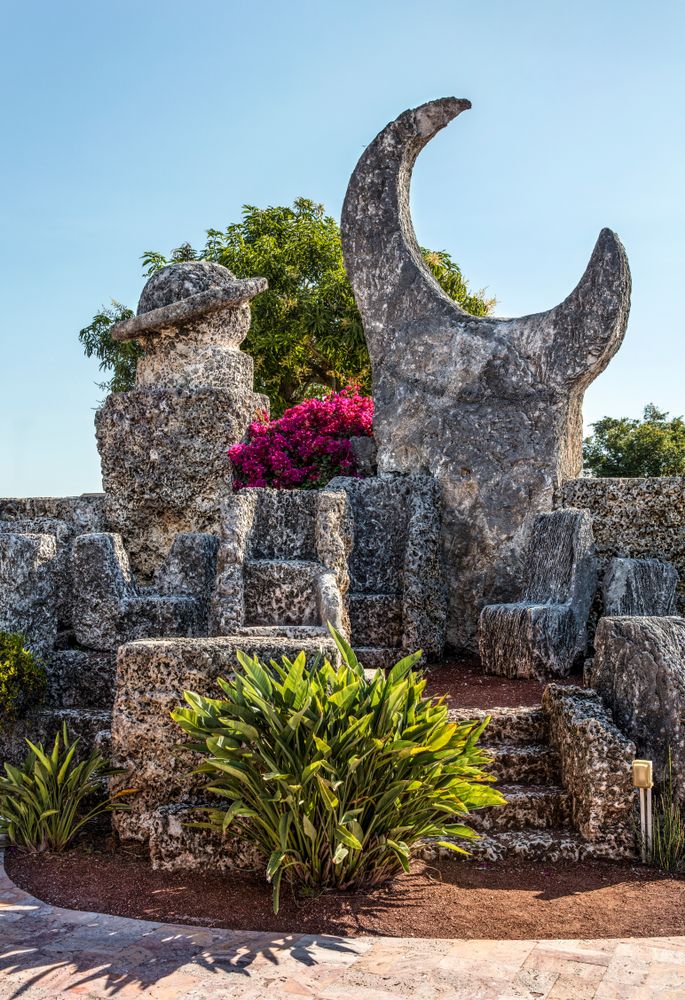 Coral structures at Coral Castle